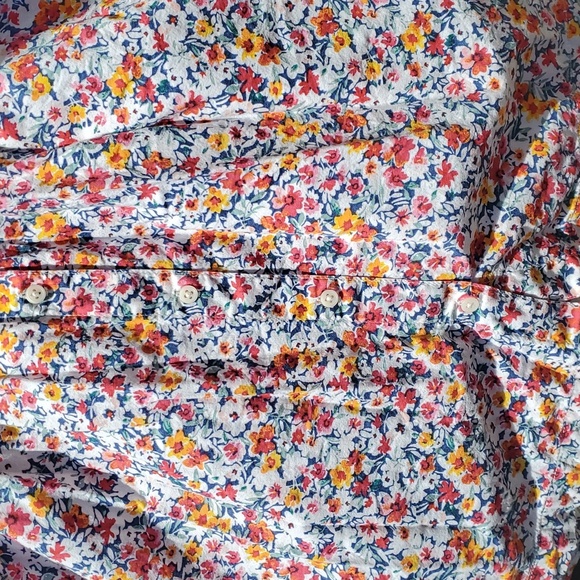 Old Navy Girls Flower Print Dress - Picture 4 of 6